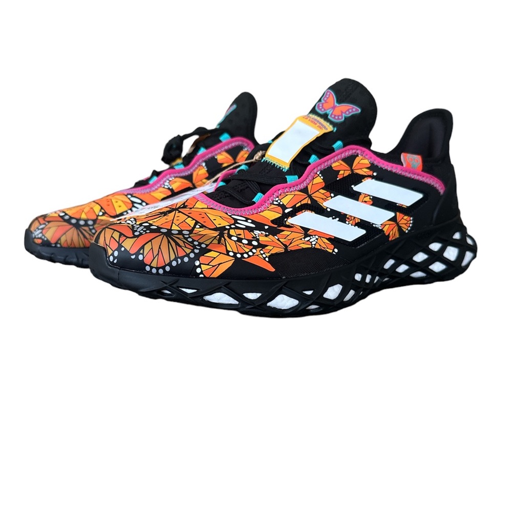 Adidas Web Boost Dia De Los Muertos Shoes Black GW7274 Men's Size 12 1/2